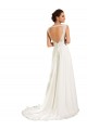 Vendeurs de Blanc Fourreau Mousseline Dentelle Robes de mariée