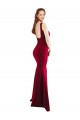 Vendeurs de Bordeaux 10 Sirène Col Carré Crêpe Stretch Longue Formelles Robes demoiselle d'honneur / Robes de soirée / Robes de bal