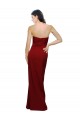 Vendeurs de Bordeaux Fourreau Crêpe Stretch Longue Formelles Robes demoiselle d'honneur / Robes de soirée / Robes de bal