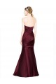 Vendeurs de Bordeaux Sirène Satiné Longue Formelles Robes demoiselle d'honneur / Robes de soirée / Robes de bal
