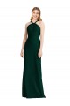 Vendeurs de Evergreen Trompette Licou Mousseline Longue Robes demoiselle d'honneur