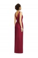Vendeurs de Fourreau Col V Mousseline Longue Robes demoiselle d'honneur
