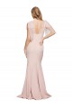 Vendeurs de Fourreau Crêpe Stretch Tulle Longue Formelles Robes demoiselle d'honneur / Robes de soirée / Robes de bal