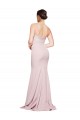 Vendeurs de Fourreau Sans bretelle Balayage train Crêpe Stretch Longue Formelles Robes demoiselle d'honneur / Robes de soirée / Robes de bal