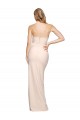 Vendeurs de Fourreau Sans bretelle Crêpe Stretch Longue Formelles Robes demoiselle d'honneur / Robes de soirée / Robes de bal