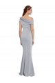 Vendeurs de Gris 24 Sirène Crêpe Stretch Longue Formelles Robes demoiselle d'honneur / Robes de soirée / Robes de bal