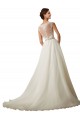 Vendeurs de Ivoire Princesse Illusion Tulle Dentelle Robes de mariée
