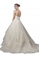 Vendeurs de Ivoire Princesse Scoop Sans bretelle Tulle Dentelle Robes de mariée