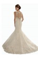 Vendeurs de Ivoire Sirène Illusion Dentelle Robes de mariée