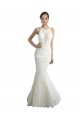 Vendeurs de Ivoire Sirène Illusion Tulle Plage Robes de mariée
