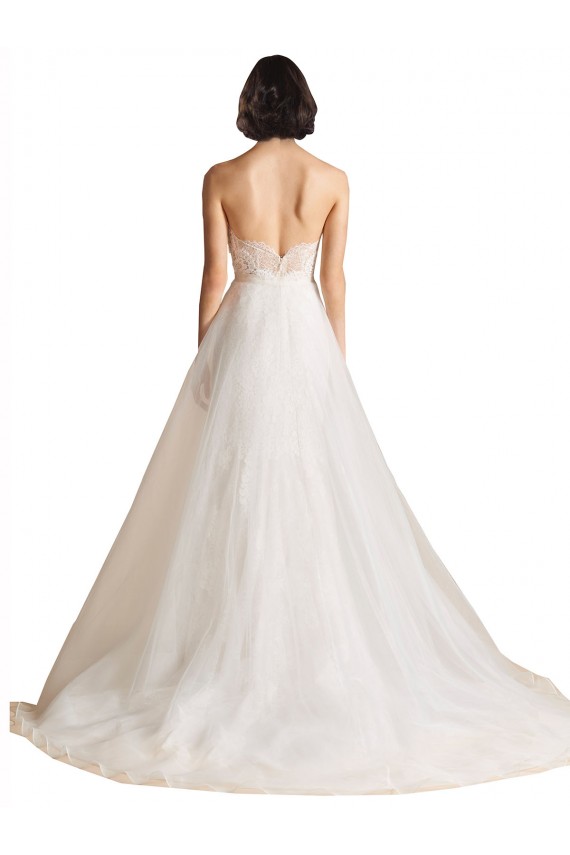 Vendeurs de Ivoire Trapèze Balayage train Tulle Robes de mariée