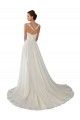 Vendeurs de Ivoire Trapèze Mousseline Dentelle Robes de mariée