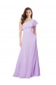 Vendeurs de Lilas Trapèze Mousseline Longue Robes demoiselle d'honneur