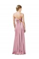 Vendeurs de Noir Fourreau Bretelles spaghetti Col Carré Crêpe Stretch Longue Formelles Robes demoiselle d'honneur / Robes de soirée / Robes de bal