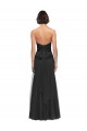 Vendeurs de Noir Trapèze Tulle Longue Robes demoiselle d'honneur