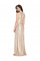 Vendeurs de Or Fourreau Licou Col Haut Paillette Longue Formelles Robes demoiselle d'honneur / Robes de soirée / Robes de bal