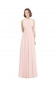Vendeurs de Rose 42 Trapèze Licou Mousseline Longue Robes demoiselle d'honneur