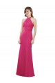 Vendeurs de Rubis Trapèze Licou Mousseline Longue Robes demoiselle d'honneur