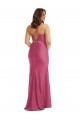 Vendeurs de Sirène Bretelles spaghetti Satiné Soyeux Longue Formelles Robes demoiselle d'honneur / Robes de soirée / Robes de bal