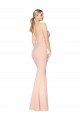 Vendeurs de Sirène Col Haut Crêpe Stretch Longue Formelles Robes demoiselle d'honneur / Robes de soirée / Robes de bal
