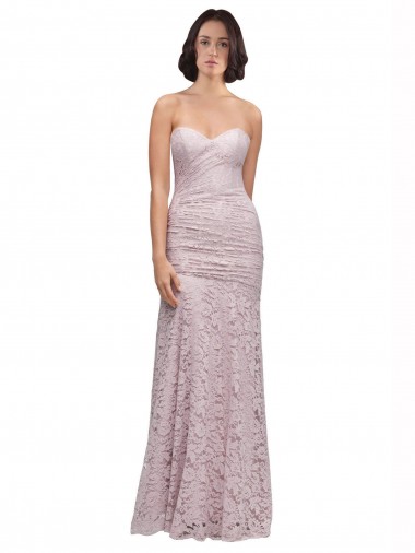 Vendeurs de Sirène Dentelle Longue Robes demoiselle d'honneur / Robes de bal