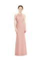 Vendeurs de Sirène Licou Mousseline Longue Robes demoiselle d'honneur