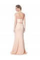 Vendeurs de Sirène Sans bretelle Col Haut Crêpe Stretch Longue Formelles Robes demoiselle d'honneur / Robes de soirée / Robes de bal