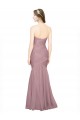 Vendeurs de Sirène Sans bretelle Tulle Longue Robes demoiselle d'honneur
