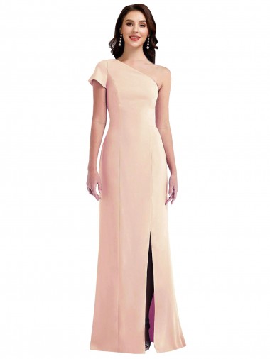 Vendeurs de Trompette Crêpe Stretch Longue Formelles Robes demoiselle d'honneur / Robes de soirée / Robes de bal